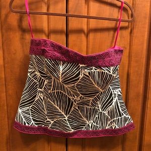 White House Black Market strapless top size 12